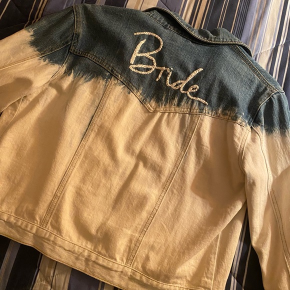 Ombré bride denim jacket - Picture 1 of 5